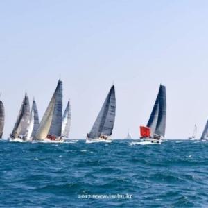 통영, 제11회 이순신장군배 국제요트대회 그림들 