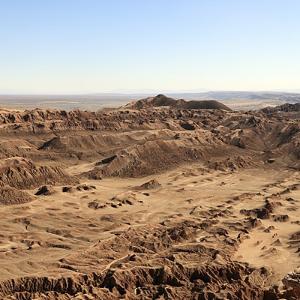 세계에서 강수량이 가장 적은 지형이 빚어낸 