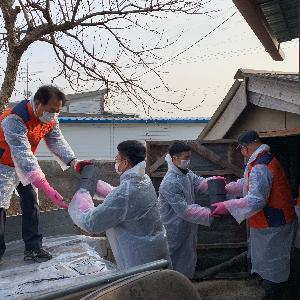 나주 남평읍 지사협, 소외계층 위한 따뜻한 연탄 나눔