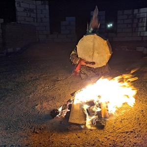몽골 도착한 첫 날 새벽, 일행이 잠 안 자고 본 것