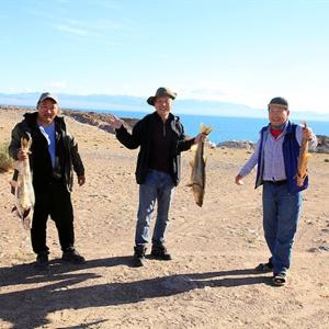 몽골까지 가서 88.5㎝ 대어를 낚다니... 소감도 남다르네